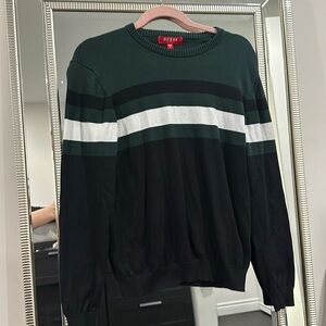 Great condition Mens Small Guess Sweater Green Black White